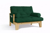 Armchair Sakura - Pascall Futon Bottle Green