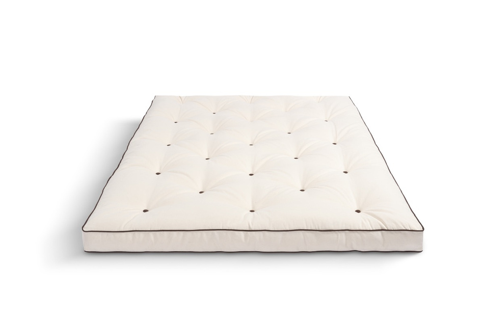 Futon Mattress 120x200 with latex - Slim Duo Latex - Pascall Kedro Ecru