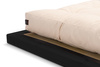 Wooden Bed 200x200 - Zen Black Tatami - Pascall