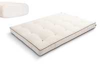 Futon Mattress 140x200 - Medium Natural - Pascall Kedro Ecru