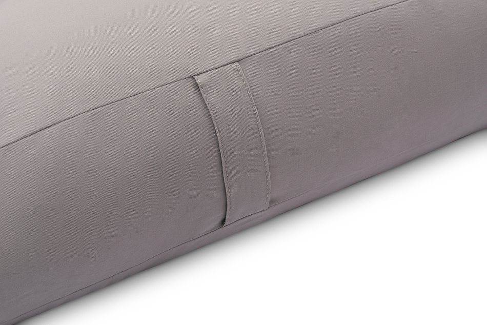 Futon Mattress 120x200 with wool, coconut and 2x latex - Comfort Wool - Pascall Grey