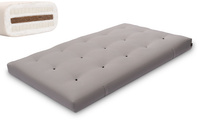 Futon Mattress 120x200 with coconut and 2x latex - Comfort Relax - Pascall Grey