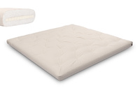 Futon Mattress 200x200 with latex - Slim Latex - Pascall Ecru