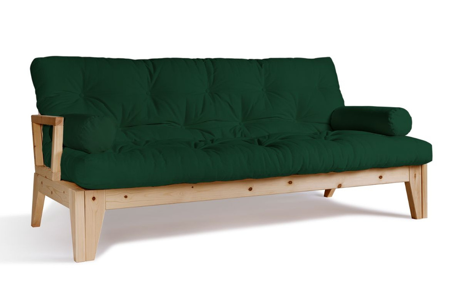 Sofa bed 200 cm - Sakura - Pascall Futon Bottle Green