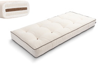 Futon Mattress 90x200 with coconut and 2x latex - Comfort Relax - Pascall Kedro Ecru