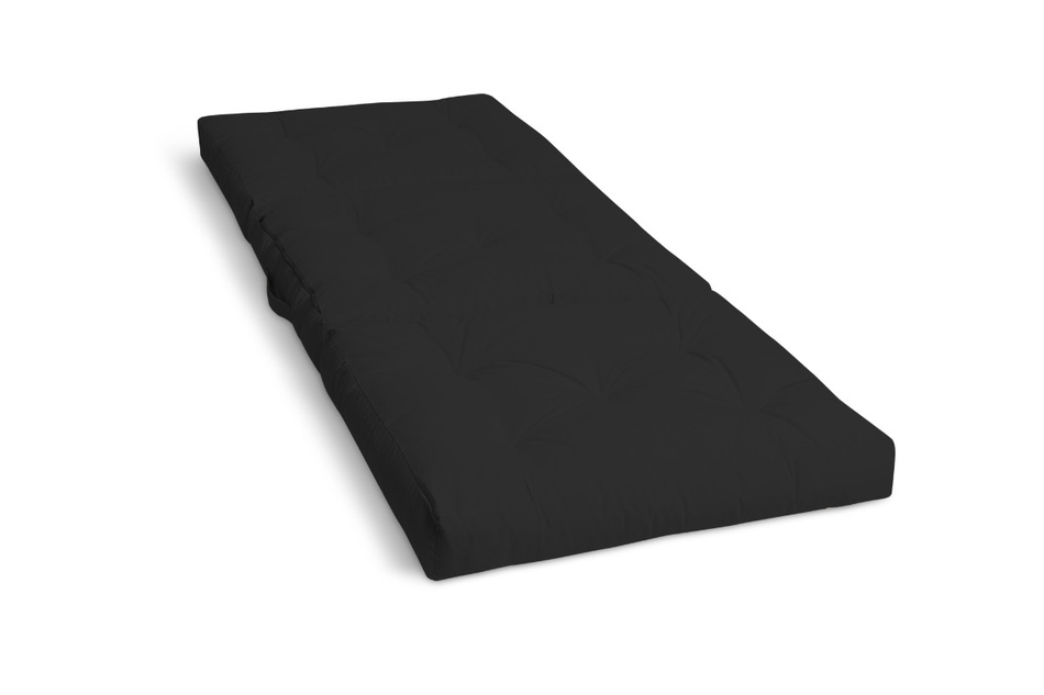 Futon Folding Mattress 90x200 with latex - Flex Latex - Pascall Black