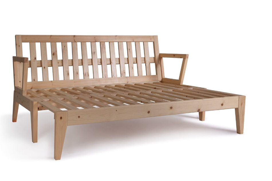 Sofa bed 200 cm - Sakura - Pascall Futon Ecru
