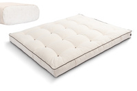 Futon Mattress 180x200 - Medium Natural - Pascall Kedro Ecru