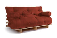 Sofa Bed Futon 160x200 - Slim Basic Classic - Pascall Brick