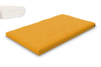 Futon Mattress 120x200 with latex - Slim Latex - Pascall Yellow