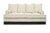 Corner Sofa Tatami Medium Natural Kedro 90x200 - Pascall Futon Ecru