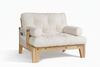 Armchair Sakura - Pascall Futon Ecru