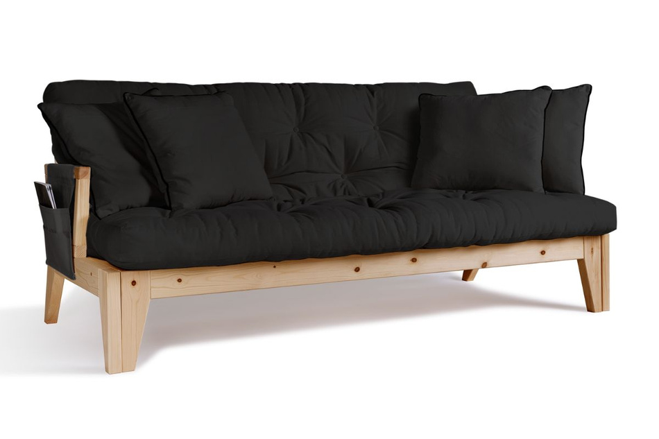 Sofa bed 200 cm - Sakura - Pascall Futon Black