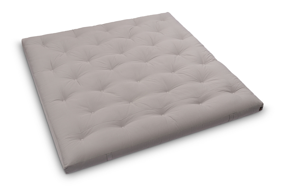 Futon Mattress 200x200 with latex - Slim Duo Latex - Pascall Grey