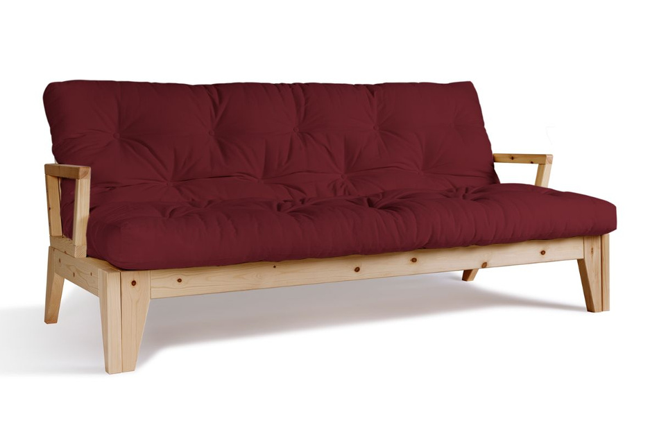 Sofa bed 200 cm - Sakura - Pascall Futon Burgundy