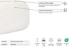 Futon Mattress 90x200 - Comfort Natural - Pascall Grey
