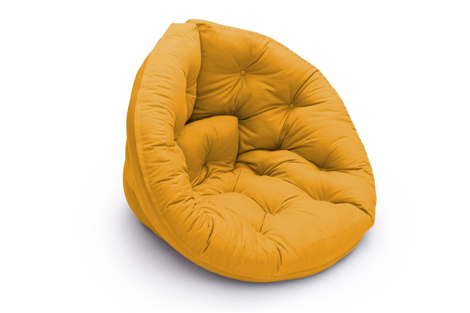 Armchair Futon - Cocon Slim L - Pascall Yellow