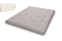 Futon Mattress 160x200 with latex - Slim Duo Latex - Pascall Grey