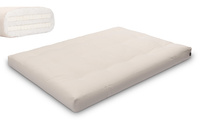 Futon Mattress 140x200 with latex - Medium Duo Latex - Pascall Ecru