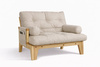 Armchair Sakura - Pascall Futon Linen
