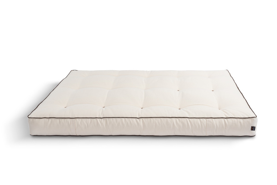 Futon Mattress 120x200 with latex - Comfort Trio Latex Wool - Pascall Kedro Ecru