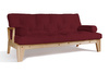 Sofa bed 200 cm - Sakura - Pascall Futon Burgundy