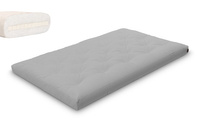 Futon Mattress 120x200 with latex - Slim Latex - Pascall Light Grey