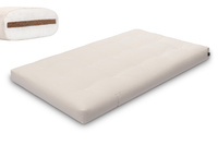 Futon Mattress 120x200 with coconut - Medium Coco - Pascall Ecru