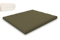 Futon Mattress 180x200 with latex - Slim Duo Latex - Pascall Khaki