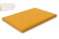 Futon Mattress 140x200 with latex - Slim Duo Latex - Pascall Yellow