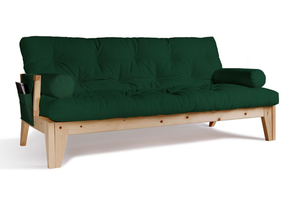 Sofa bed 200 cm - Sakura - Pascall Futon Bottle Green