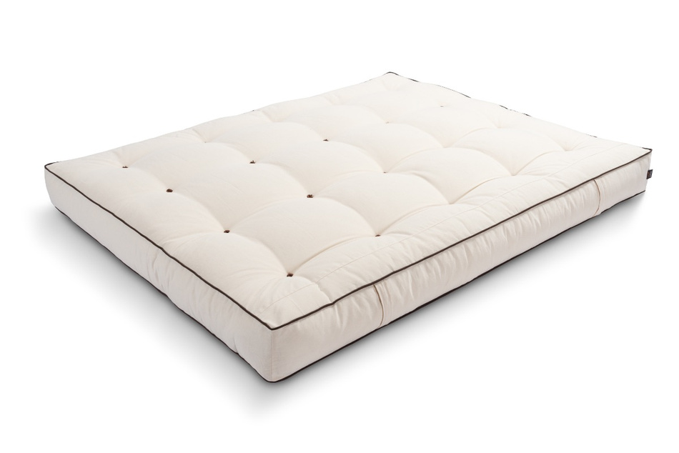 Futon Mattress 180x200 with wool, coconut and 2x latex - Comfort Wool - Pascall Kedro Ecru