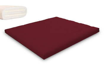 Futon Mattress 180x200 with latex - Slim Duo Latex - Pascall Burgundy