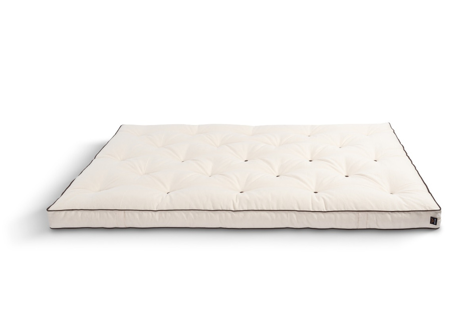 Futon Mattress 120x200 with latex - Slim Duo Latex - Pascall Kedro Ecru
