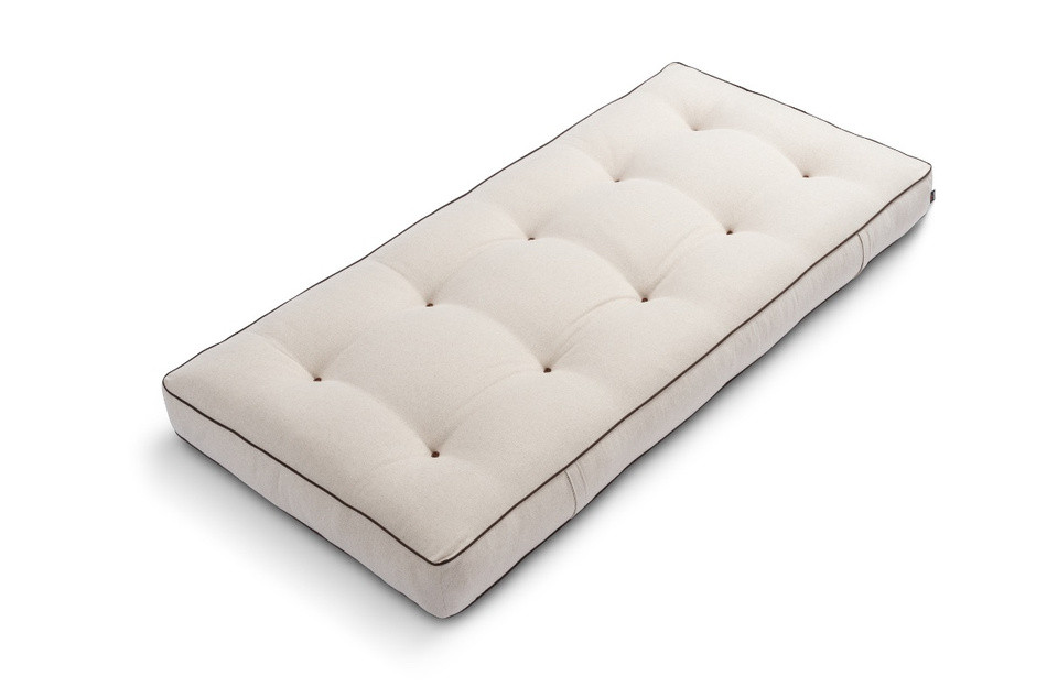 Futon Mattress 90x200 with latex - Comfort Trio Latex Wool - Pascall Kedro Linen