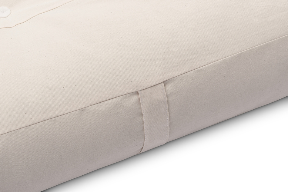 Futon Mattress 160x200 with latex and 2x coconut - Comfort Relax Hard - Pascall Ecru