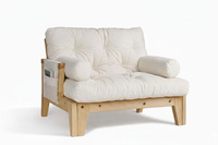 Armchair Sakura - Pascall Futon Ecru