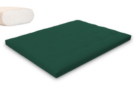 Futon Mattress 160x200 - Slim Natural - Pascall Bottle Green