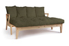 Sofa bed 200 cm - Sakura - Pascall Futon Khaki