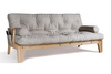 Sofa bed 200 cm - Sakura - Pascall Futon Light Grey