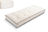 Futon Mattress 90x200 - Comfort Natural - Pascall Kedro Ecru