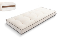 Futon Mattress 90x200 with coconut - Medium Coco - Pascall Kedro Ecru