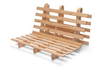 Futon bench with a folding feature 120x200 - Pascall Natura