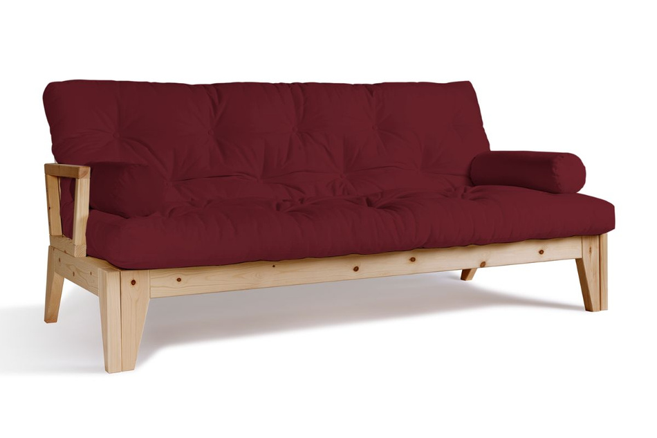 Sofa bed 200 cm - Sakura - Pascall Futon Burgundy