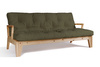 Sofa bed 200 cm - Sakura - Pascall Futon Khaki