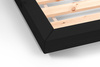 Wooden Bed 200x200 - Zen Black - Pascall