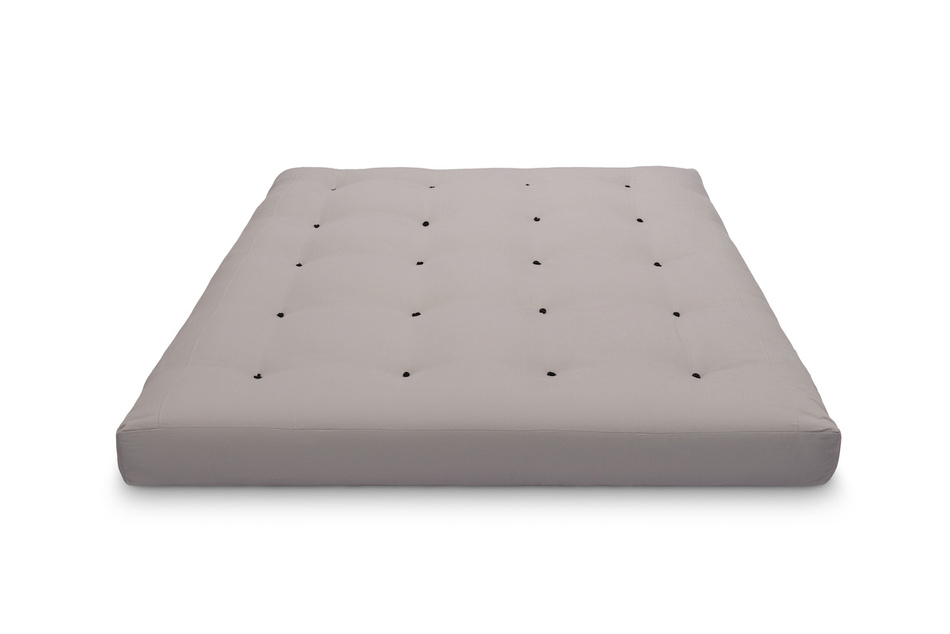 Futon Mattress 160x200 with latex and 2x coconut - Comfort Relax Hard - Pascall Grey