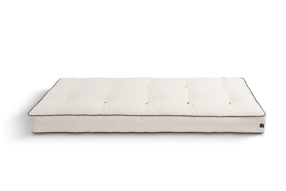 Futon Mattress 90x200 with latex - Comfort Trio Latex Wool - Pascall Kedro Ecru