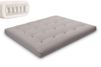 Futon Mattress 160x200 - Hybrid Pocket H3 - Pascall Grey