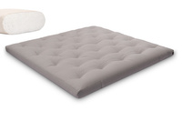 Futon Mattress 200x200 - Slim Natural - Pascall Grey